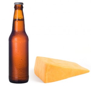 A great summer match: beer and cheese. Maui Brewing Company brews + Who Cut the Cheese? selections = cool summer refreshment.