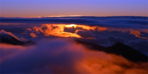 It's cold, windy, and dark up there ... but if you catch a Haleakala sunrise like this one, it could be the most romantic experience of your Maui vacation. 
