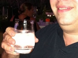 An impromptu visit to Spago and the prompt delivery of a Hendricks and tonic can make a birthday boy happy. 