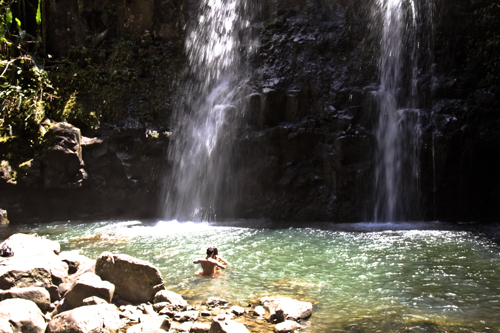 Hidden Waterfalls from Road to Hana CD R2H.com | Maui Restaurants